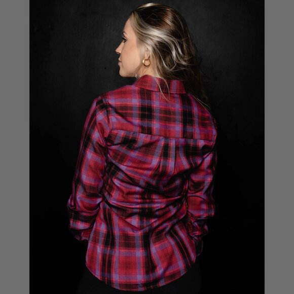 DIXXON FLANNEL - SAILOR'S DELIGHT Flannel Shirt - Women's Large - Picture 3 of 11